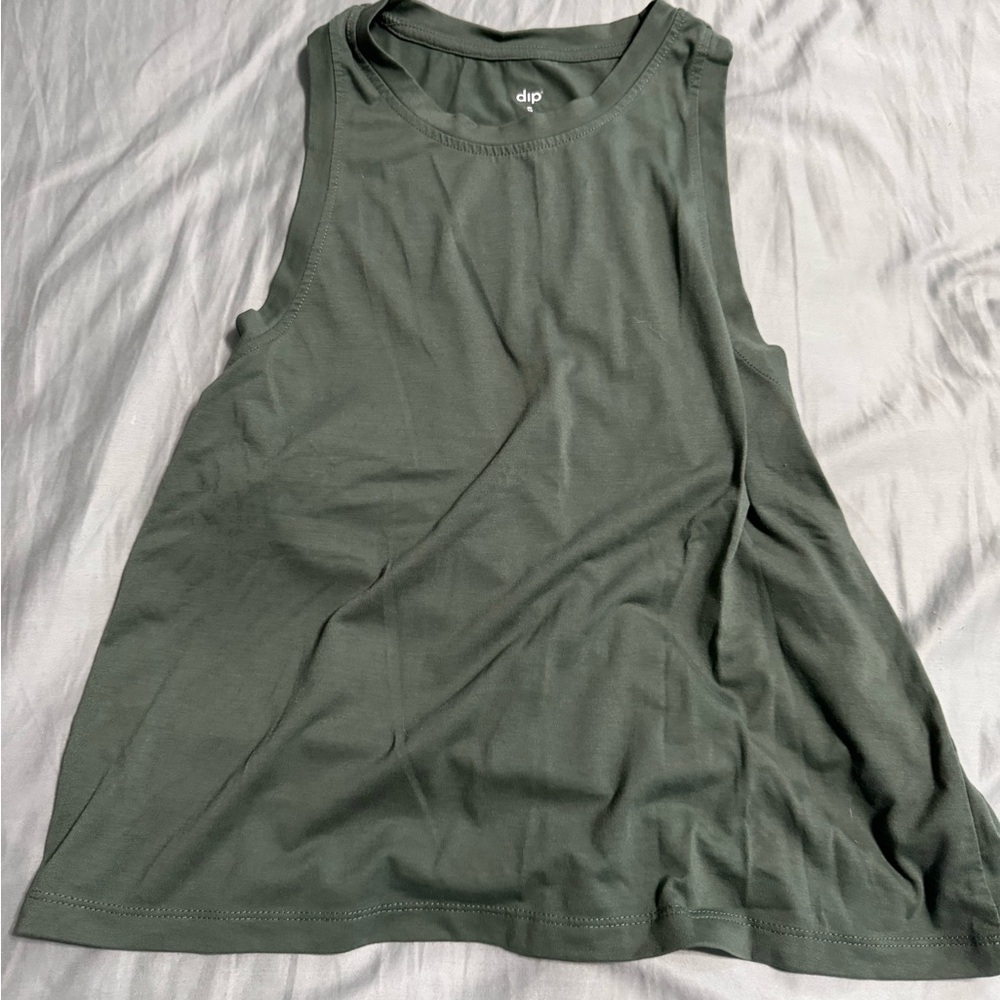 DIP Women's Olive Tank Top